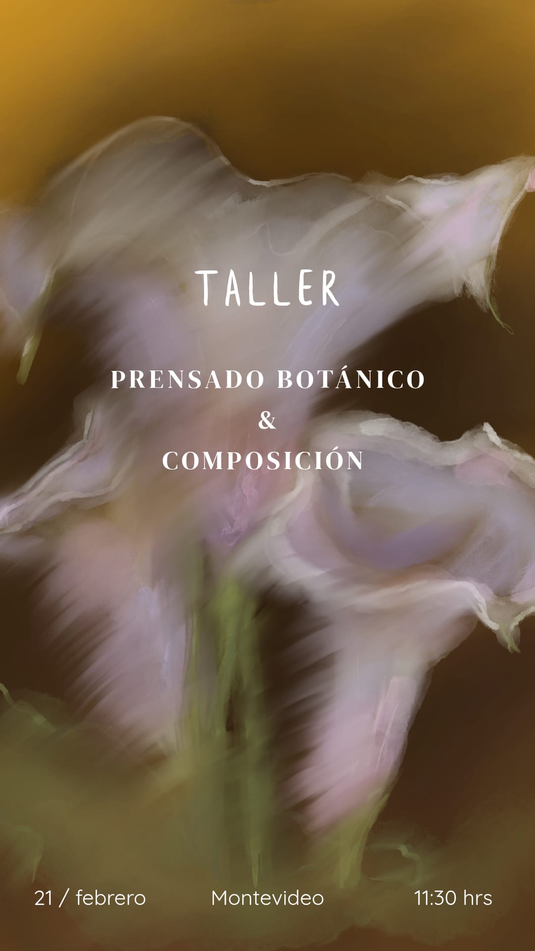 Taller Prensado & Composicion Botánica