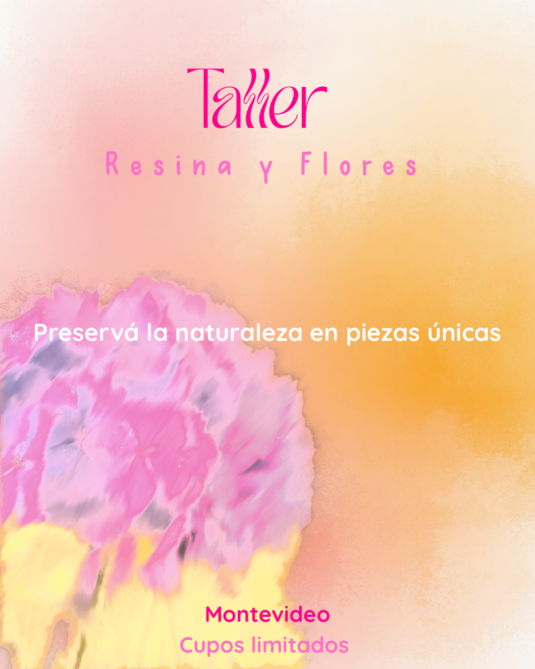 Taller Resina & Flores